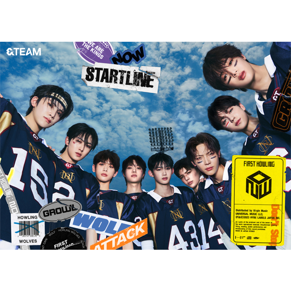 &TEAM - 1st ALBUM [First Howling : NOW] LIMITED EDITION B